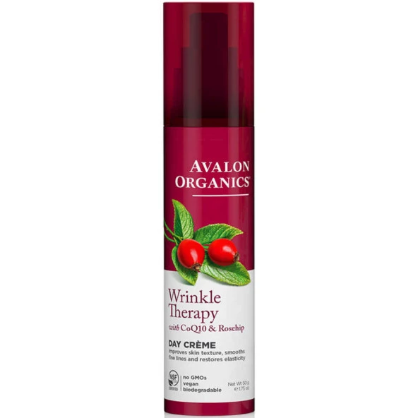 Avalon Organics Wrinkle Therapy Gündüz Kremi 50GR