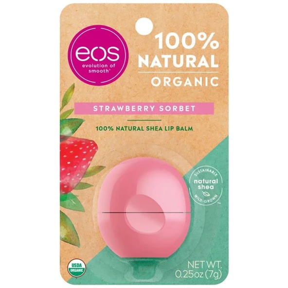 EOS Strawberry Sorbet Lip Balm 7GR