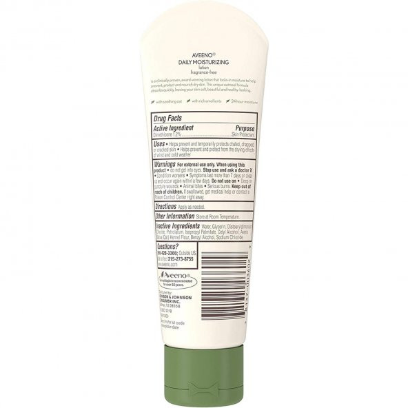Aveeno Günlük Nemlendirici Losyon 71GR - 2