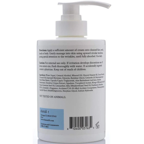 Elastalift Hyaluronic Vücut Kremi 444ML - Resim 2