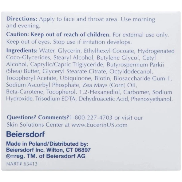 Eucerin Q10 Anti-Wrinkle Yüz Kremi 48GR - Resim 2