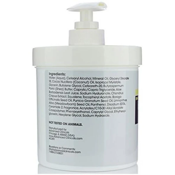 Advanced Clinicals Hyaluronic Acid Losyon 454GR - 2