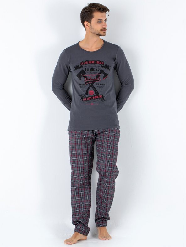 Dark Damon Erkek Pijama Takımı - Resim 2