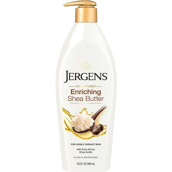 Jergens Shea Yağı Derinlemesine Bakım Losyonu 496ML