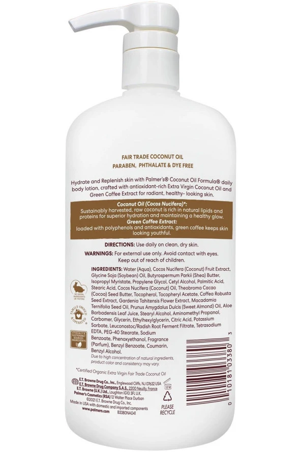 Palmers Coconut Oil Formula Nemlendirici Vücut Losyonu 1000ML - 2