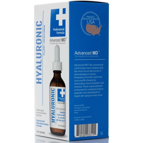 Advanced MD Hyaluronic Yüz Serumu 52ML - Resim 3