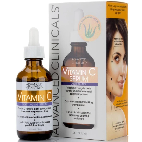 Advanced Clinicals Vitamin C Anti-Wrinkle Serum 52ML