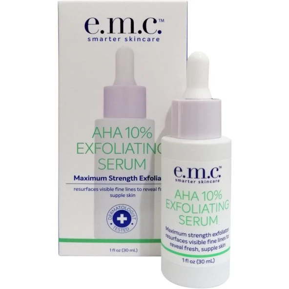 EMC AHA 10 Exfoliating Serum 30ML