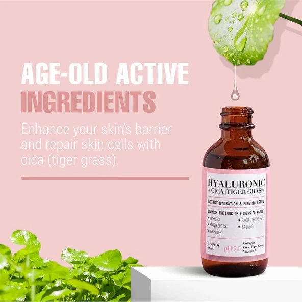 Medix 5.5 Hyaluronic + Cica (Tiger Grass) Nemlendirici ve Sıkılaştırıcı Serum 52ML - Resim 4