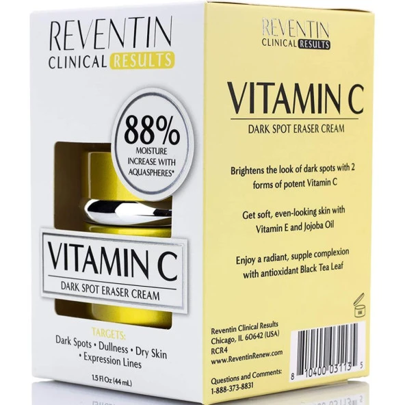 Reventin Vitamin C Koyu Leke Karşıtı Bakım Kremi 44ML