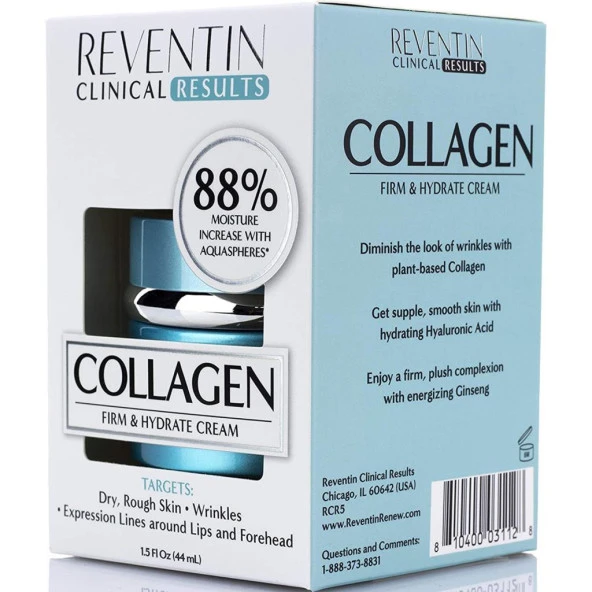 Reventin Collagen Sıkılaştırıcı ve Nemlendirici Krem 44ML