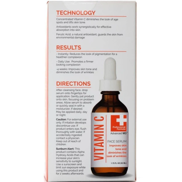 Advanced MD Vitamin C Yüz Serumu 52ML - Resim 5