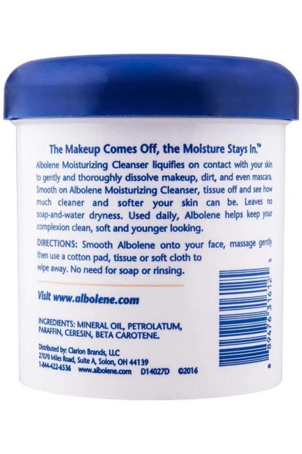 Albolene Nemlendirici Temizleyici 340GR - 2