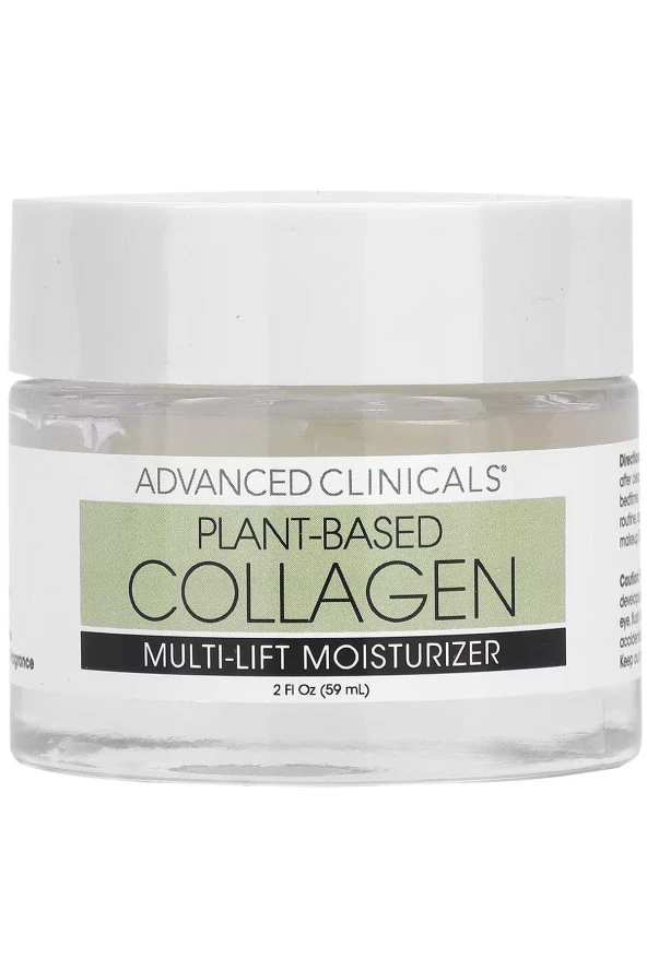 Advanced Clinicals Bitki Bazlı Kolajen Yüz Kremi 59ML