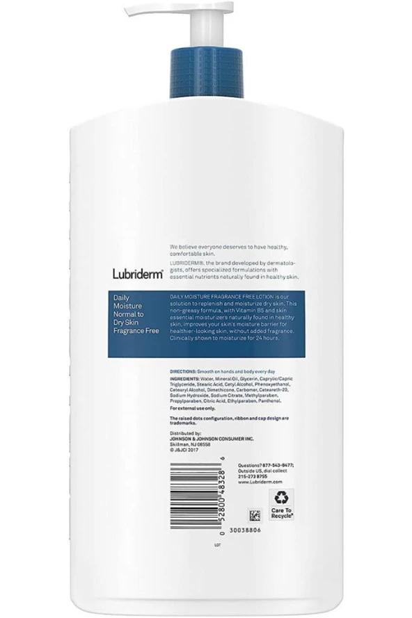 Lubriderm Kokusuz Günlük Nemlendirici El ve Vücut Losyonu 709ML - Resim 2
