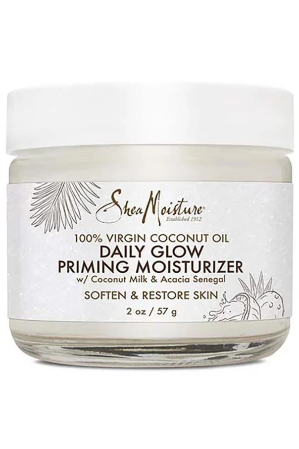 Shea Moisture 100 Saf Hindistan Cevizi Yağlı Günlük Makyaj Öncesi Nemlendirici 57GR - 5