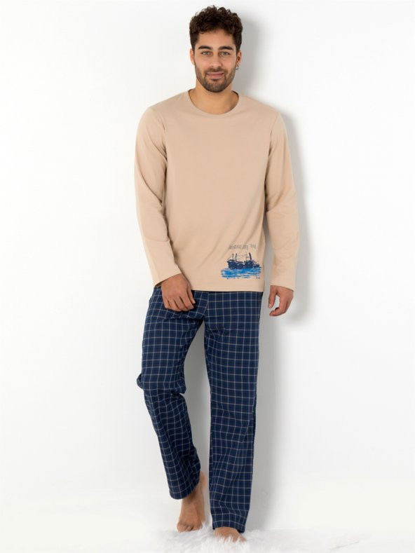 Erkek Pijama Takımı - Resim 4