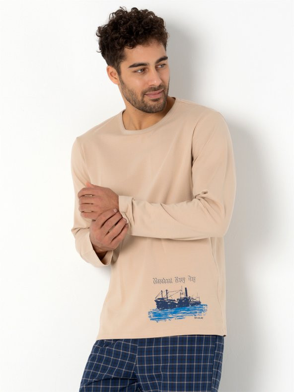 Erkek Pijama Takımı - Resim 2