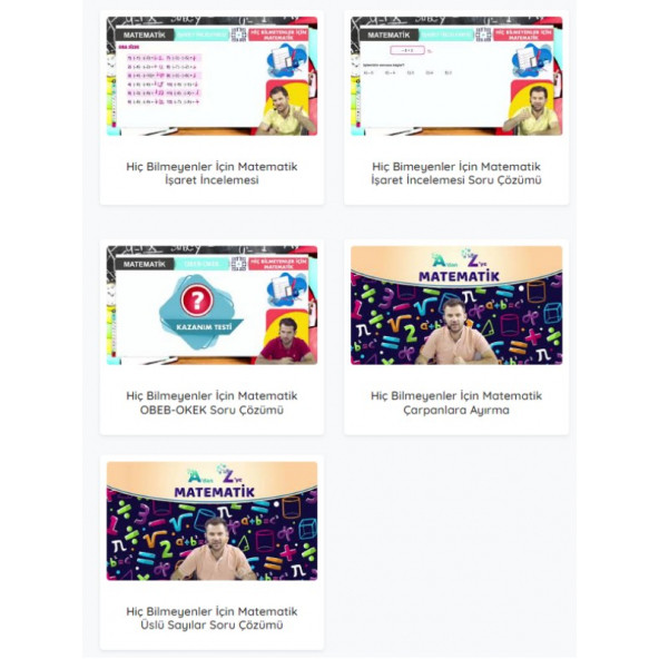 Hiç Bilmeyenler İçin Matematik Eğitim Seti - Resim 2