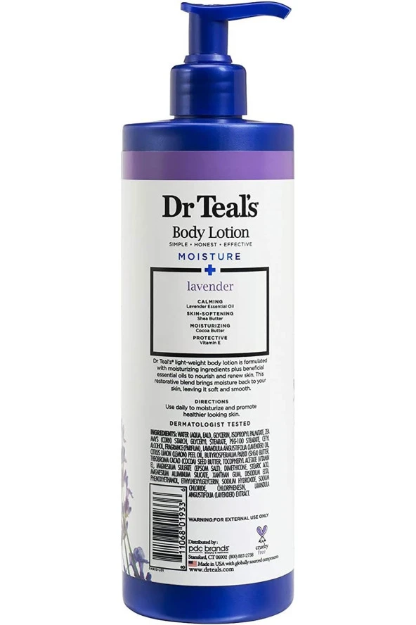 DR.Teals Yatıştırıcı Lavanta Vücut Losyonu 532ML - 2