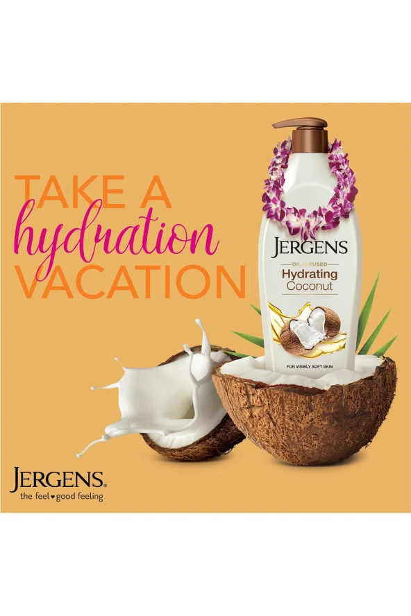 Jergens Hindistan Cevizi Yağlı Kuru Ciltler İçin Nemlendirici Losyon 783ML - Resim 3