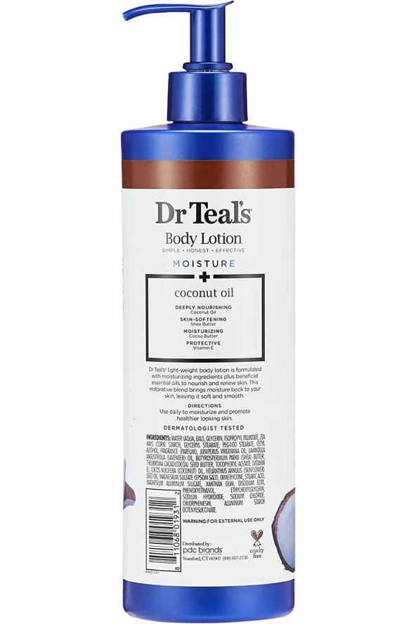 DR.Teals Besleyici Hindistan Cevizi Yağı Vücut Losyonu 532ML - 2