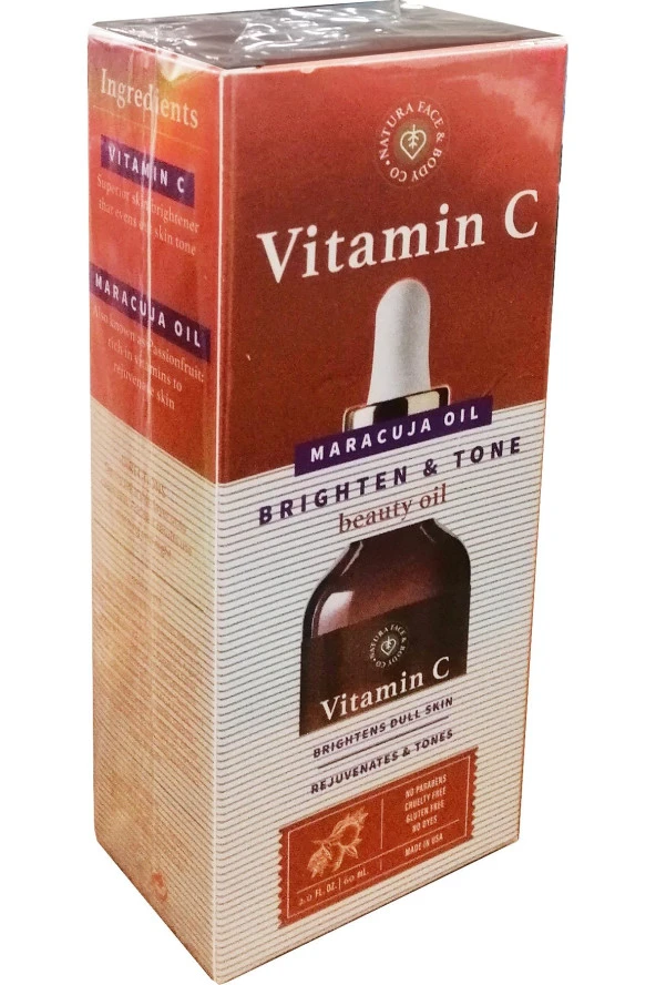 Natura Face & Body Co. Vitamin C ve Maracuja Yağı 60ML