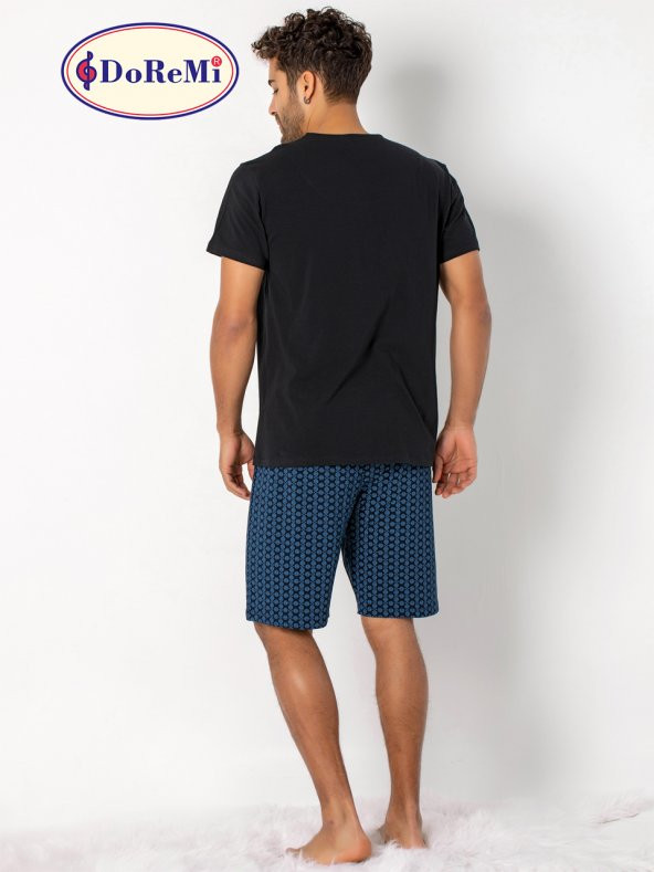 Kısa Kollu Erkek Pijama Takımı