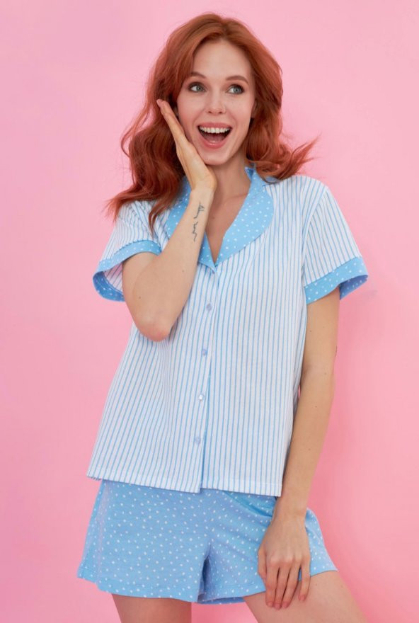 Çizgili Sütyen Külot Takım ürün görseli