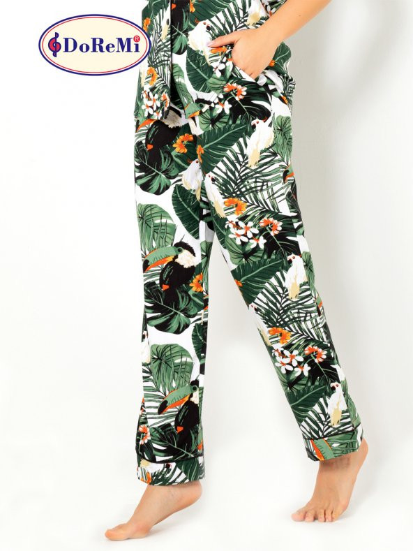 Ivied Kısa Kollu Bayan Pijama Takımı - 4