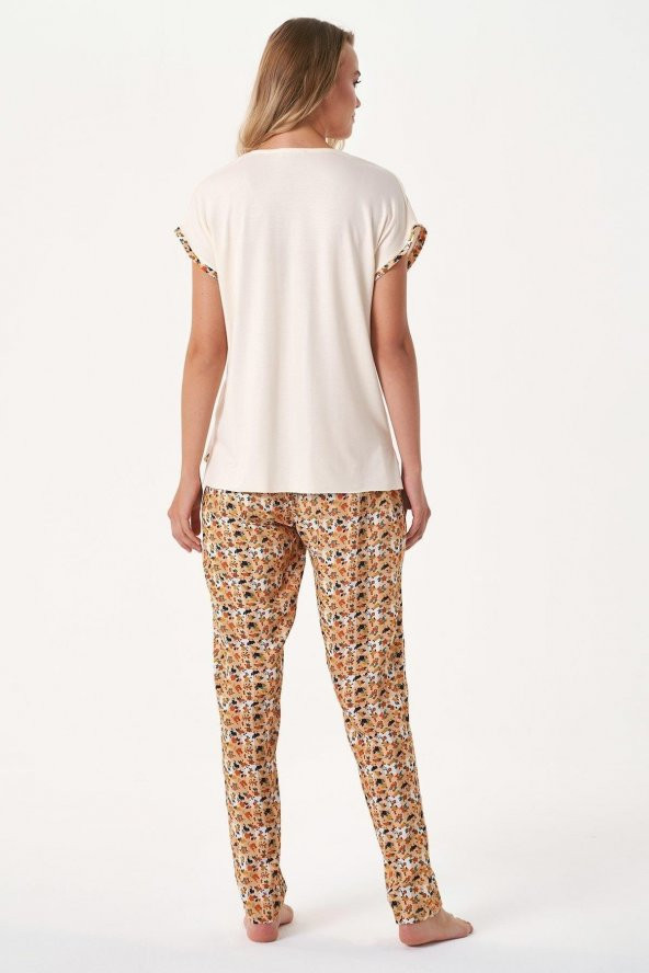 Çıtır Çiçekli 2li Pijama Takımı