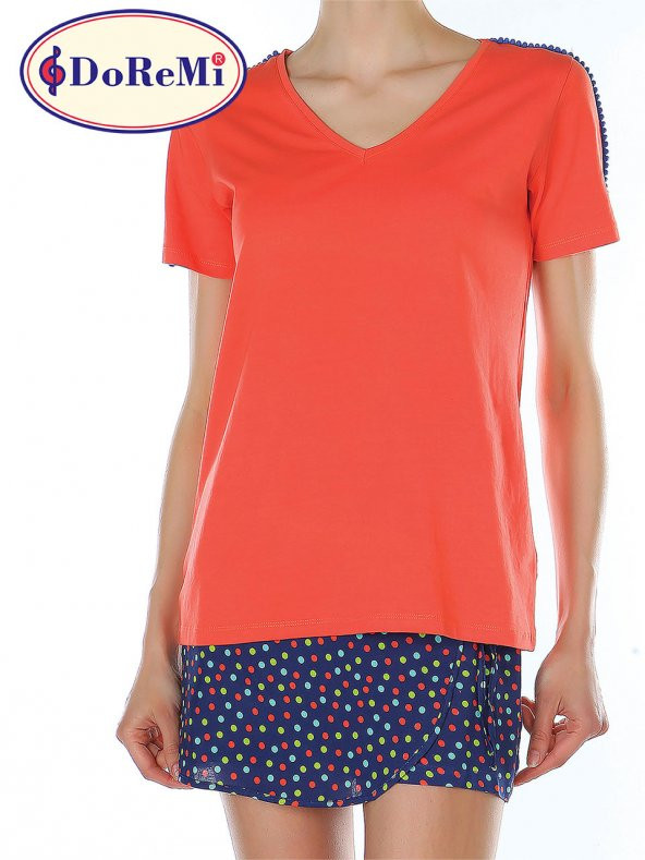 Spotted Coral Şortlu Takım - 5