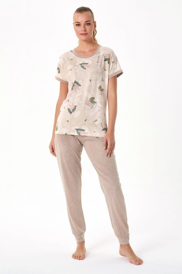 Sincap Baskılı Pijama Takımı - 2
