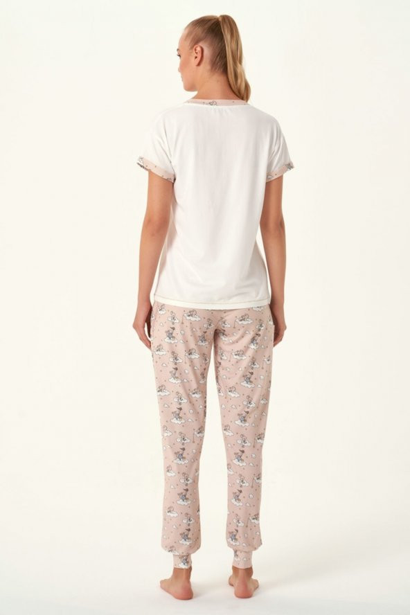 Baskılı Pijama Takımı ürün görseli