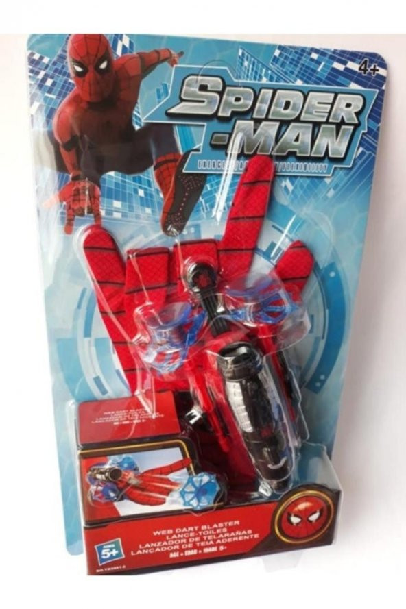 Örümcek Adam Atıcı Eldiven Spiderman Oyuncak Yapışan Ağ Fırlat - 4