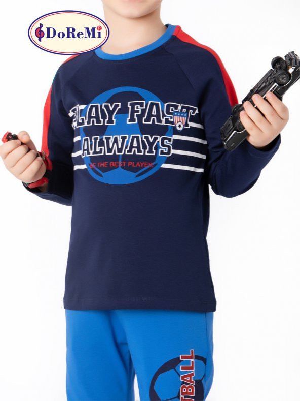 Erkek Çocuk Pijama Takımı - Resim 3