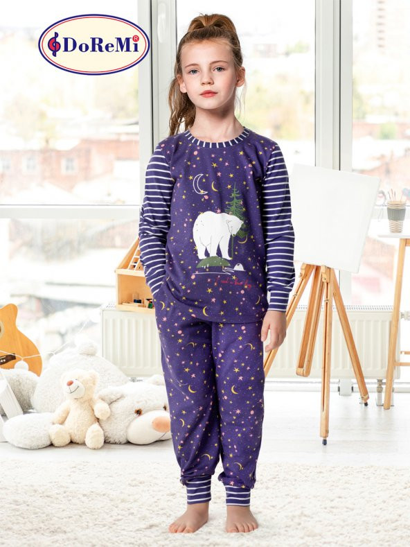 Kız Çocuk Pijama Takımı - 5