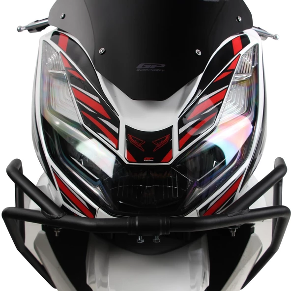 GP Kompozit Honda PCX 125 2021-2024 Uyumlu Ön Grenaj Pad Gri - 2