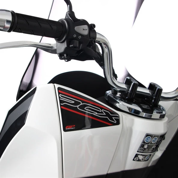 GP Kompozit Honda PCX 125 2021-2024 Uyumlu Cep Pad Gri - 5