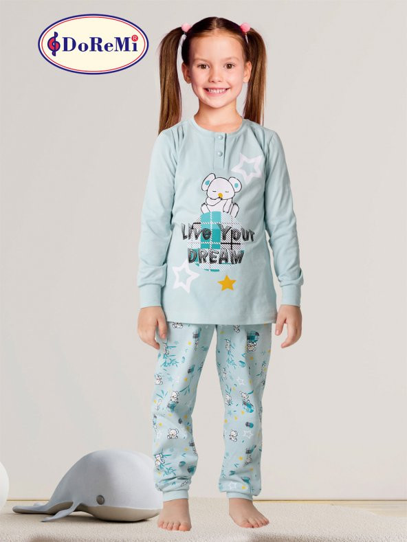 Kız Çocuk Pijama Takımı - 2