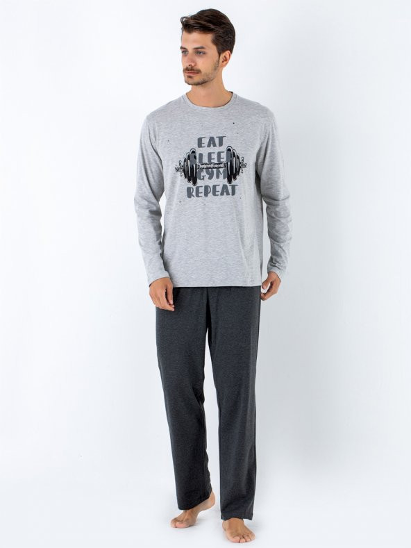 Erkek Pijama Takımı - Resim 6