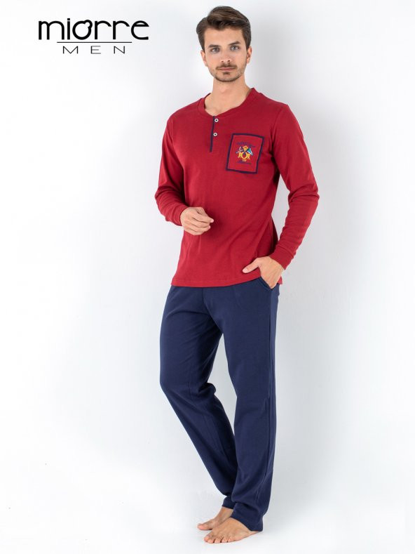 Uzun Kol Erkek Pijama Takımı - 6