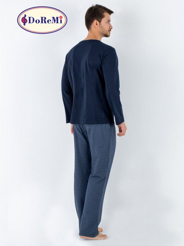 Prussian Blue Erkek Pijama Takımı ürün görseli