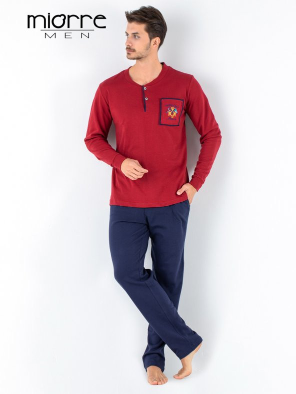 Uzun Kol Erkek Pijama Takımı ürün görseli