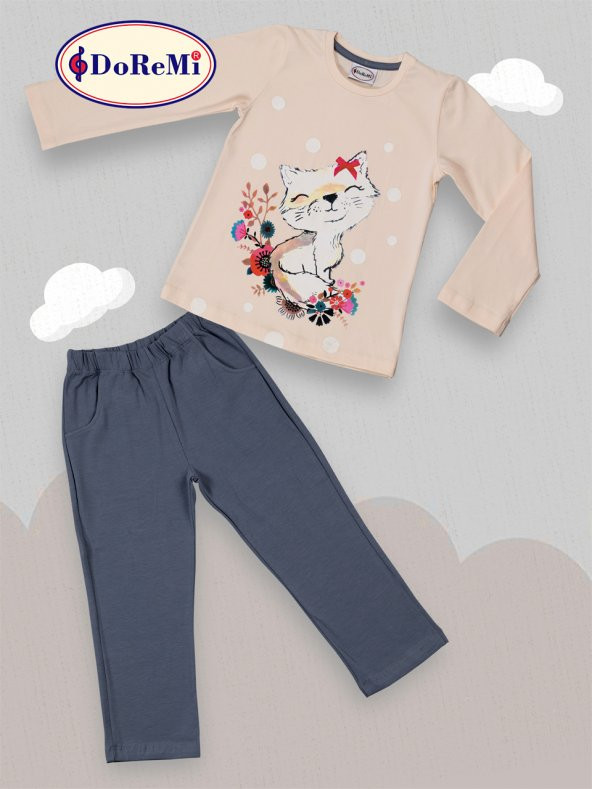 Kız Çocuk Pijama Takımı - 2