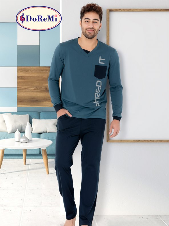Erkek Pijama Takımı - 7