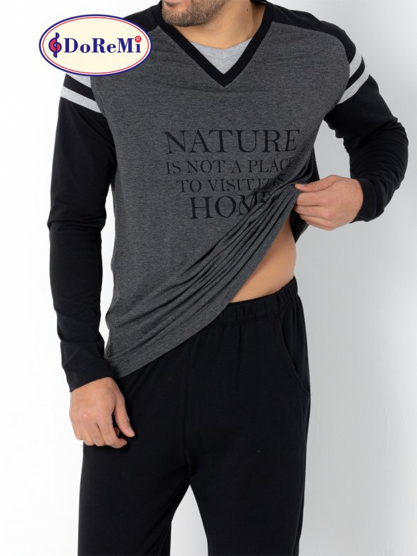 Erkek Pijama Takımı - Resim 3