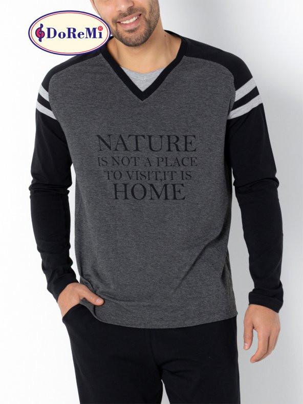 Erkek Pijama Takımı - Resim 4