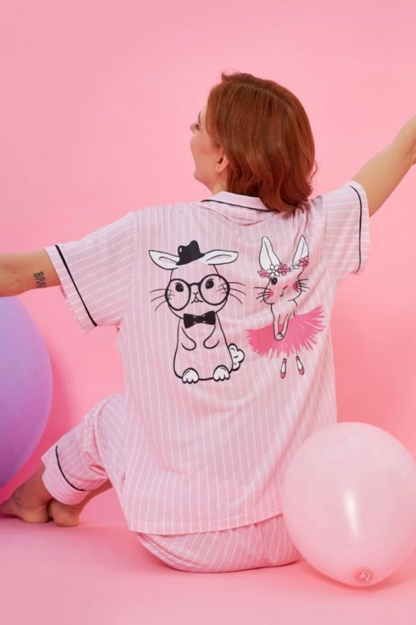 Gömlek Pijama Takım - 3