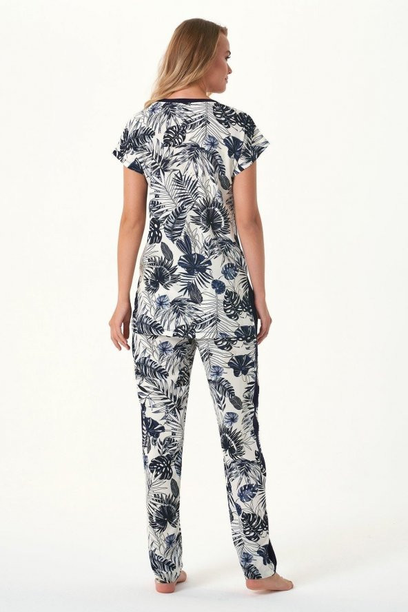 Kadın Deve Tabanlı 2li Pijama Takımı ürün görseli